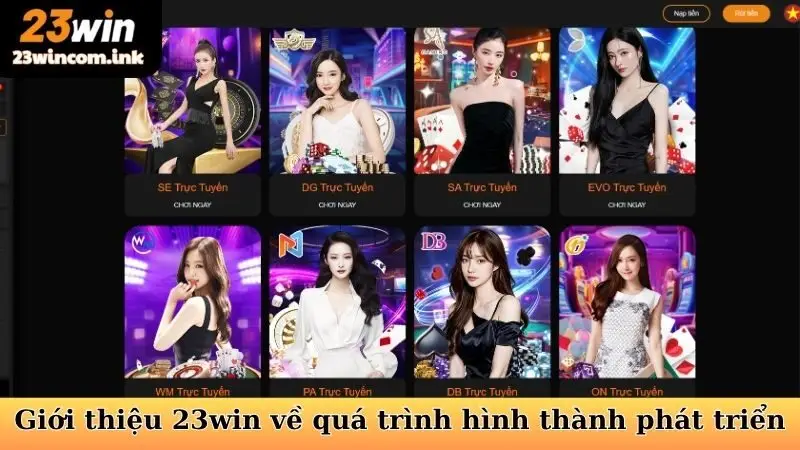 Giới thiệu 23win về quá trình hình thành phát triển
